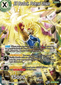 BT10-062 SS Bardock, Paternal Unison