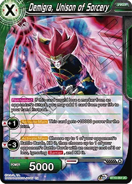 BT10-064 Demigra, Unison of Sorcery