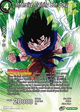BT10-066 Intensive Training Son Goku (Promo)