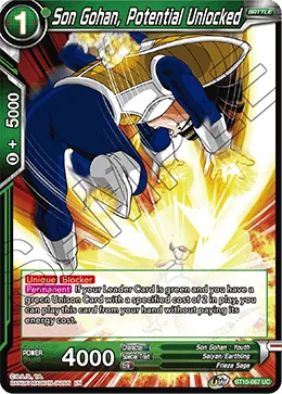 BT10-067 Son Gohan, Potential Unlocked