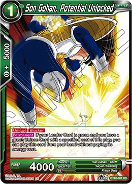 BT10-067 Son Gohan, Potential Unlocked (Promo)