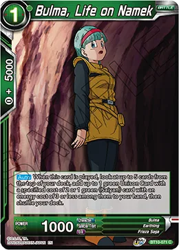 BT10-071 Bulma, Life on Namek (Promo)