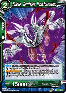 BT10-073 Frieza, Terrifying Transformation