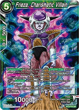 BT10-075 Frieza, Charismatic Villain (Promo)