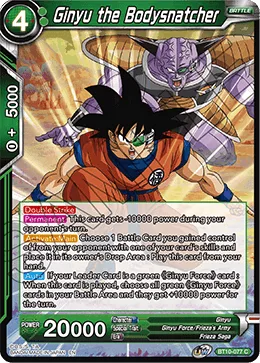 BT10-077 Ginyu the Bodysnatcher