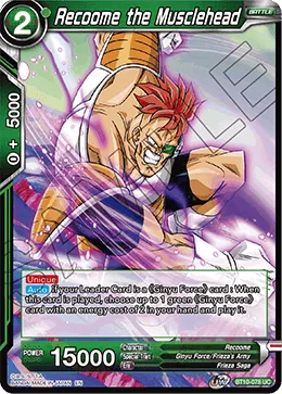 BT10-078 Recoome the Musclehead