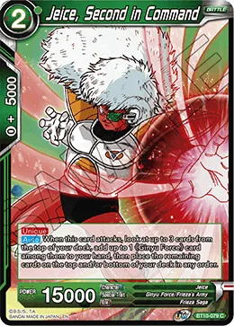 BT10-079 Jeice, Second in Command