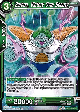 BT10-084 Zarbon, Victory Over Beauty