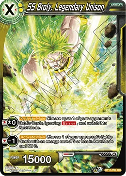 BT10-094 SS Broly, Legendary Unison