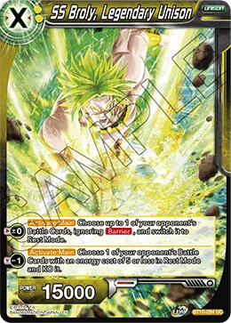 BT10-094 SS Broly, Legendary Unison (Promo)