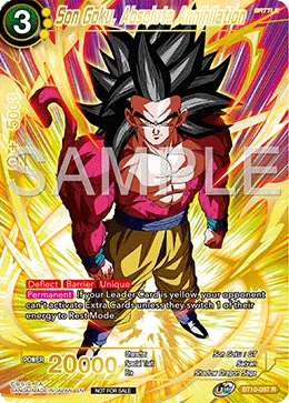 BT10-097 Son Goku, Absolute Annihilation (Promo)