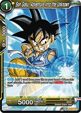 BT10-099 Son Goku, Adventure into the Unknown (Promo)