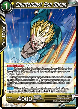 BT10-100 Counterblast Son Gohan