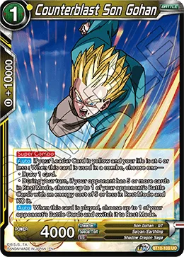 BT10-100 Counterblast Son Gohan (Promo)