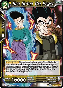 BT10-102 Son Goten the Eager