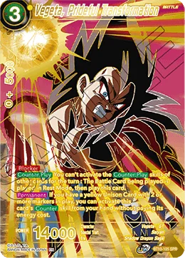 BT10-105 Vegeta, Prideful Transformation (SPR)
