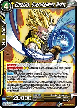 BT10-111 Gotenks, Overwhelming Might