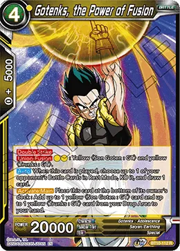 BT10-112 Gotenks, the Power of Fusion