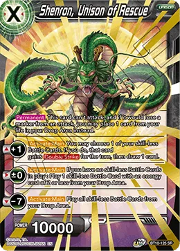 BT10-125 Shenron, Unison of Rescue