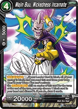 BT10-126 Majin Buu, Wickedness Incarnate