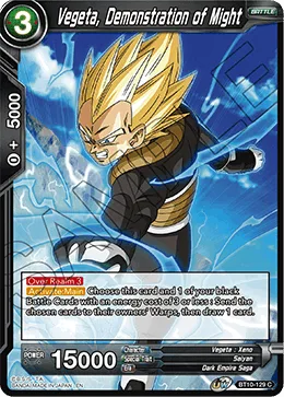 BT10-129 Vegeta, Demonstration of Might