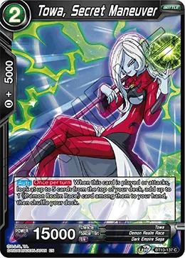 BT10-137 Towa, Secret Maneuver