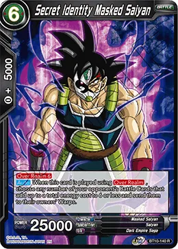 BT10-140 Secret Identity Masked Saiyan