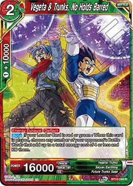 BT10-144 Vegeta & Trunks, No Holds Barred