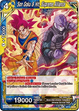 BT10-145 Son Goku & Hit, Supreme Alliance