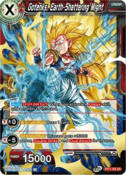 BT11-003 Gotenks, Earth-Shattering Might