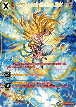 BT11-003 Gotenks, Earth-Shattering Might (SPR)