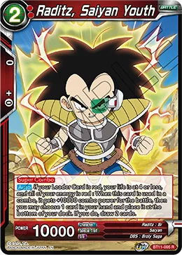 BT11-005 Raditz, Saiyan Youth (Promo)