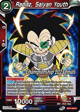 BT11-005 Raditz, Saiyan Youth (Promo)