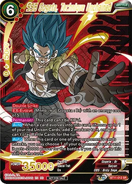BT11-012 SSB Gogeta, Technique Unchained (Promo)