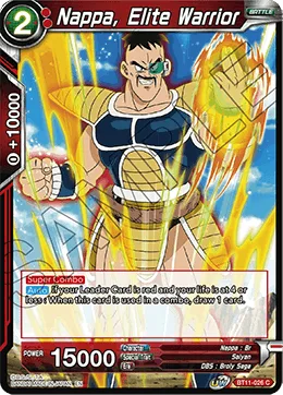 BT11-026 Nappa, Elite Warrior