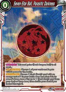 BT11-027 Seven-Star Ball, Parasitic Darkness