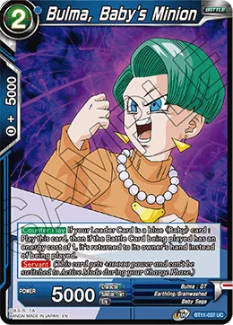 BT11-037 Bulma, Baby's Minion
