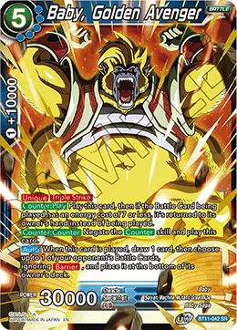 BT11-042 Baby, Golden Avenger