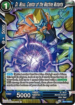 BT11-048 Dr. Myuu, Creator of the Machine Mutants