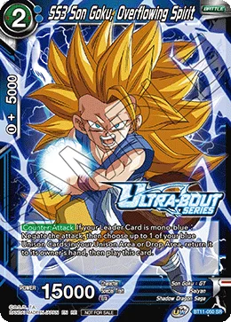 BT11-050 SS3 Son Goku, Overflowing Spirit (Promo)