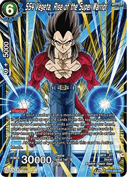 BT11-052 SS4 Vegeta, Rise of the Super Warrior