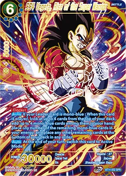 BT11-052 SS4 Vegeta, Rise of the Super Warrior (SPR)
