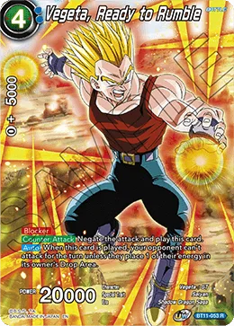 BT11-053 Vegeta, Ready to Rumble (Promo)