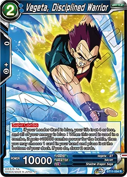 BT11-054 Vegeta, Disciplined Warrior (Promo)