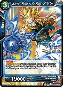 BT11-056 Gotenks, Return of the Reaper of Justice