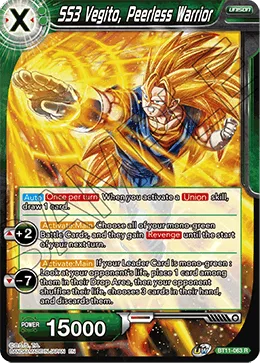 BT11-063 SS3 Vegito, Peerless Warrior