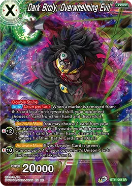 BT11-064 Dark Broly, Overwhelming Evil (Promo)