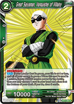 BT11-065 Great Saiyaman, Vanquisher of Villainy (Promo)
