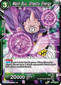 BT11-070 Majin Buu, Ghastly Energy