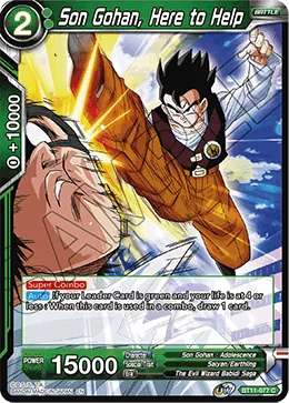 BT11-077 Son Gohan, Here to Help